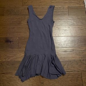 Elegant Purple Sleeveless Dress